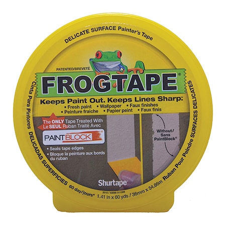 FROGTAPE 1.41" x 60 Yds Frog Tape Delicate Surface Painter's Masking Tape 240483
